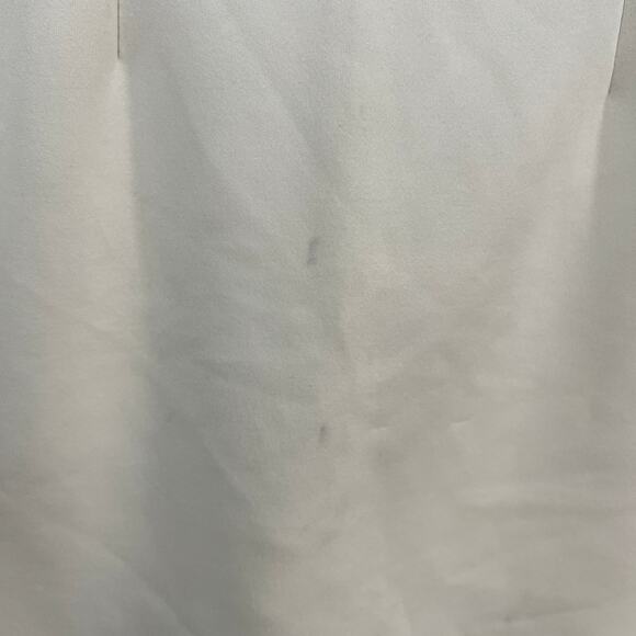 Express Skirt High-Low Asymmetrical Mini Skirt Cream Color Size 4 - Picture 5 of 10